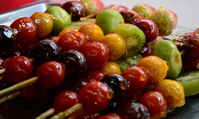 汝州冰糖葫芦培训与产品风采 盈香居餐饮管理的甜蜜事业